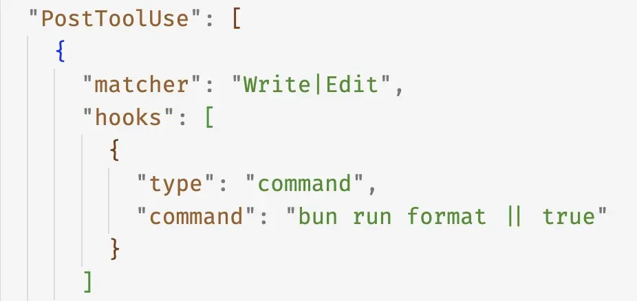 Hooks Configuration Example