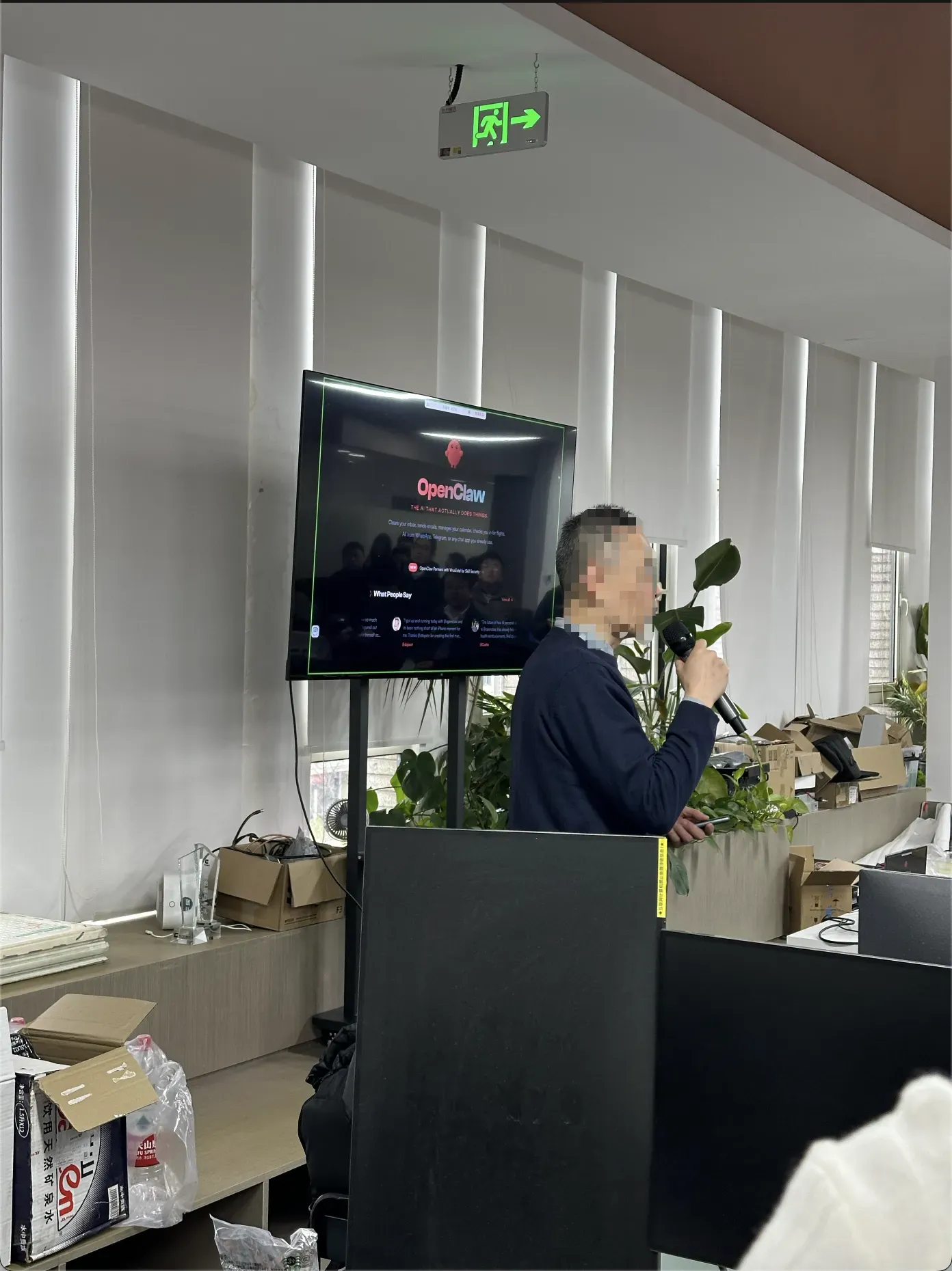 OpenClaw in company kickoff sharing